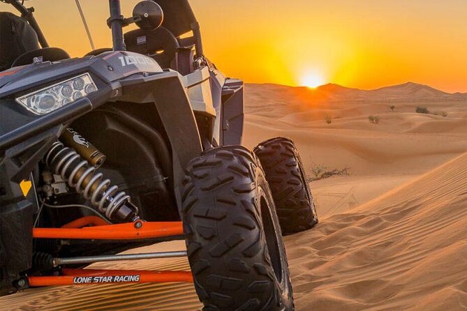 Desert Tour by ATV OR Buggy Self-drive, BBQ Dinner and Camel Ride - Al Aweer camp and the short camel ride