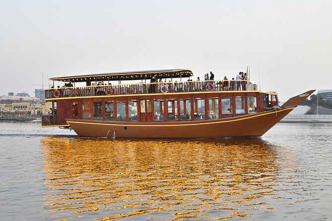 Dhow Cruise Dubai with Buffet Dinner, Dance & Horse Show - Choosing the upper or lower deck