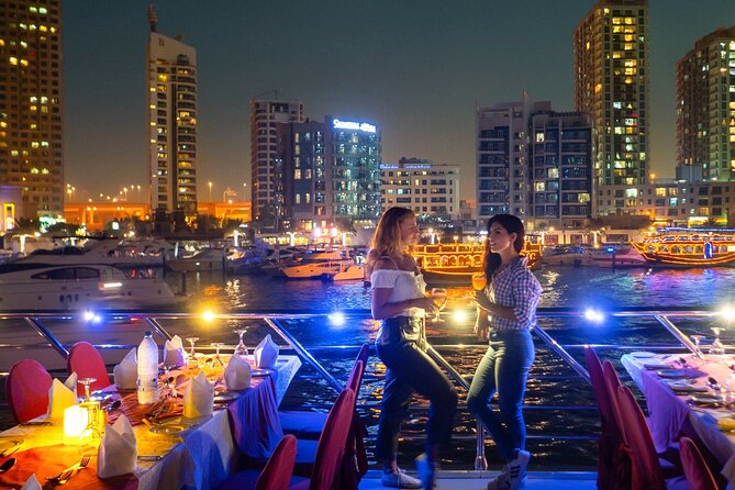 Dhow Cruise Marina - Dubai Marina looks best from the water