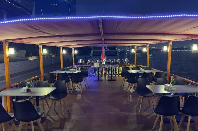 Dhow Cruise with Dinner and Live Entertainment at Dubai Al Seef - Dinner, Emirati dishes, and dessert