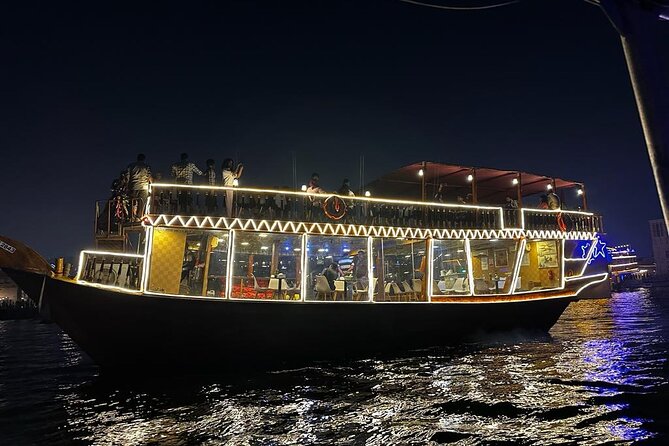 Dhow Cruise with Dinner and Live Entertainment at Dubai Al Seef - Tanura dancing and the puppet show