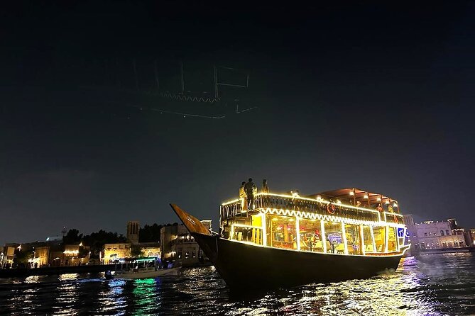 Dhow Cruise with Dinner and Live Entertainment at Dubai Al Seef - Boarding at Al Seef and finding the dhow