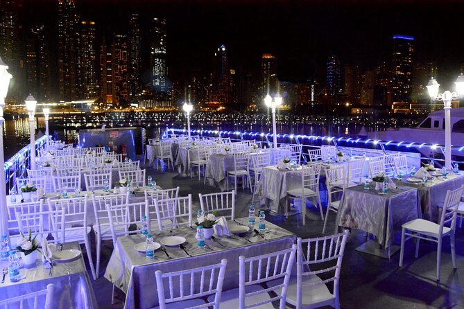 Dhow Cruise with Dinner at Dubai Marina - Music, Dance, and the Evening Atmosphere