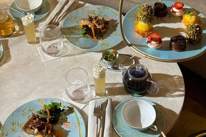 Dining Experience at iconic Emirates Palace Abu Dhabi - Episodes afternoon tea on the fourth floor
