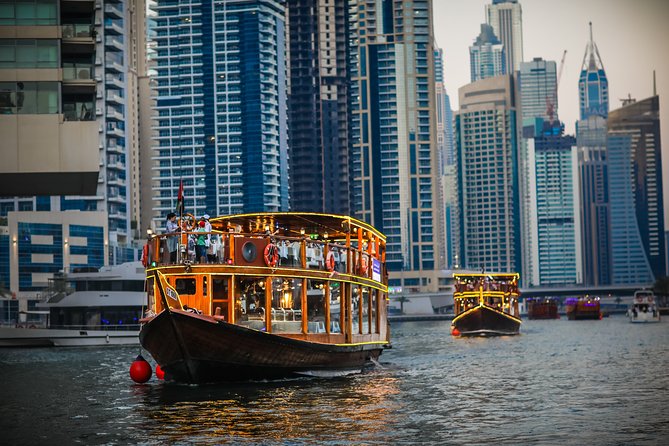 Dinner Cruise in Dubai Marina onboard Alexandra Dhow - Buffet dinner and drinks