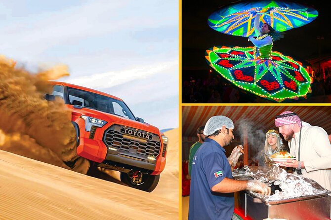 Dinner in the Desert with Traditional Show & Optional Activities - Five things to know before booking