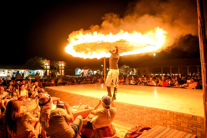 Dinner in the Desert with Traditional Show & Optional Activities - The guide can make or break the evening