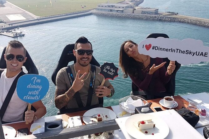 Dinner in the Sky with Optional Private Transfers - The 50-Meter View Over Dubai