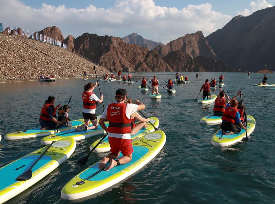 Discover Hatta Hidden Gem Private Tour with Kayaking & Honey - Masfut Museum puts the mountains in context