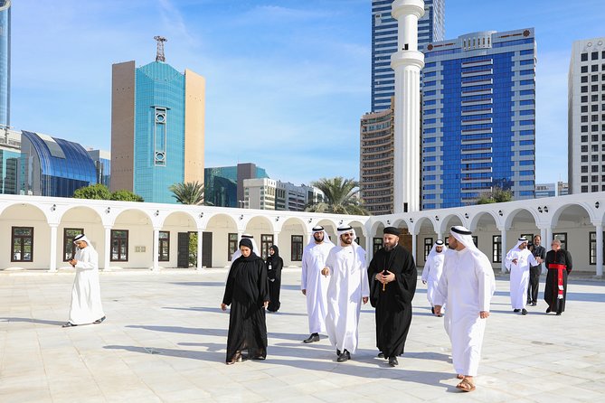 Downtown Walking tour with Emirati local - Reading Etihad Square through its monuments