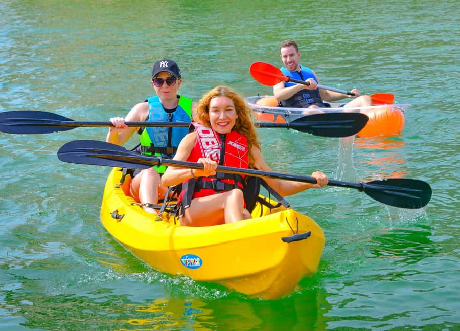 Dubai: 1-hour Kayaking or Stand Up Paddle at Dukes The Palm - What your one-hour session is really like