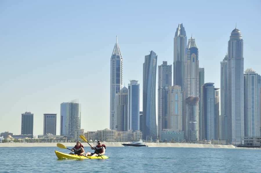 Dubai: 1-hour Kayaking or Stand Up Paddle at Dukes The Palm - Why the one-hour length works