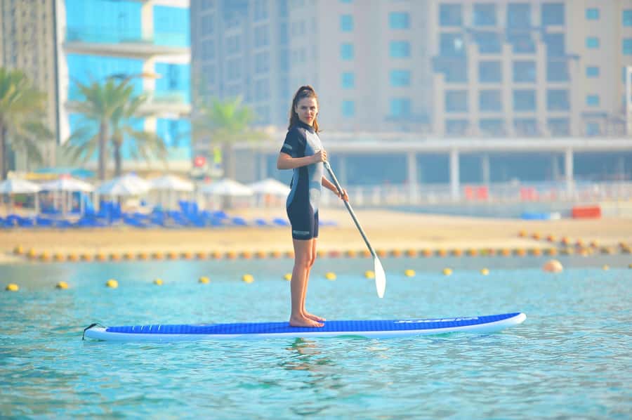 Dubai: 1-hour Kayaking or Stand Up Paddle at Dukes The Palm - Facilities that make a short water activity easier