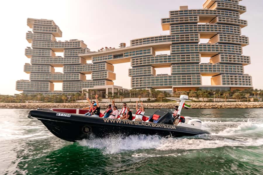 Dubai: 100-Min Speed Boat Tour, Atlantis & Burj Al Arab View - Starting at Dubai Marina Yacht Club