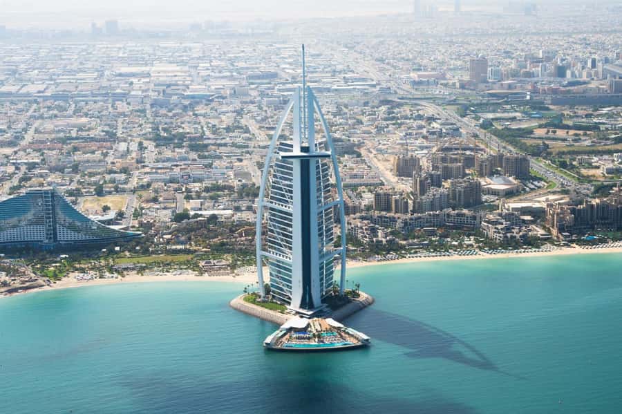 Dubai: 12-Min Helicopter Adventure Above The Palm - Arriving at the Dubai Police Academy helipad