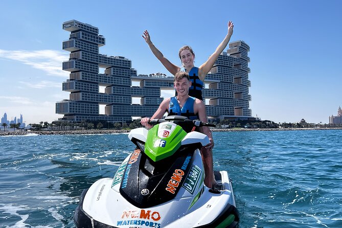 Dubai 1h Jet Ski, Burj Al Arab, Atlantis, Ice Cream, Photo, Video - Speed, freedom, and group control