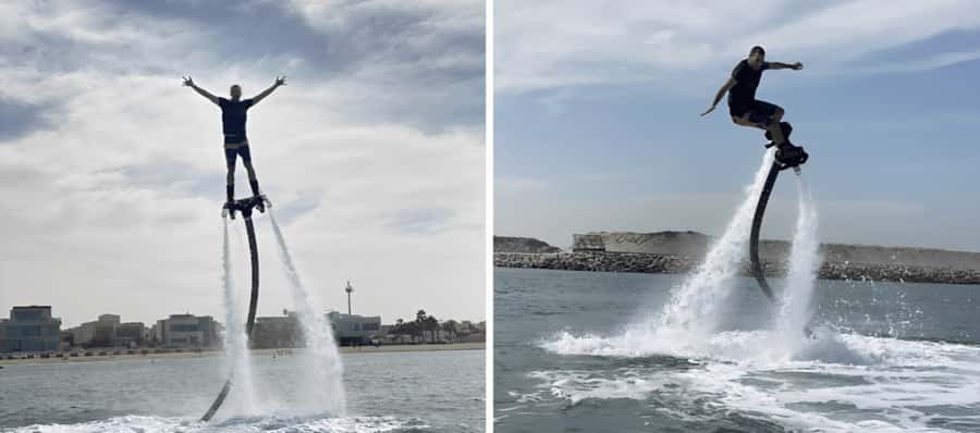 Dubai: 30-Min Flyboard with Burj Al Arab View & Soft Drink - What the Dubai flyboard experience is really like