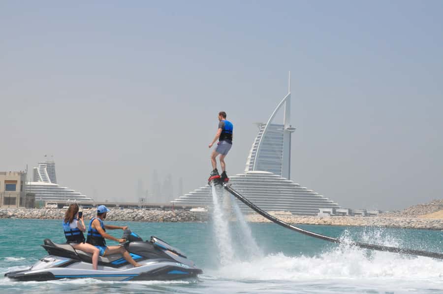 Dubai: 30-minute Flyboard with Instructor and Free Ice Cream - Arriving at Umm Suqeim Fishing Harbour