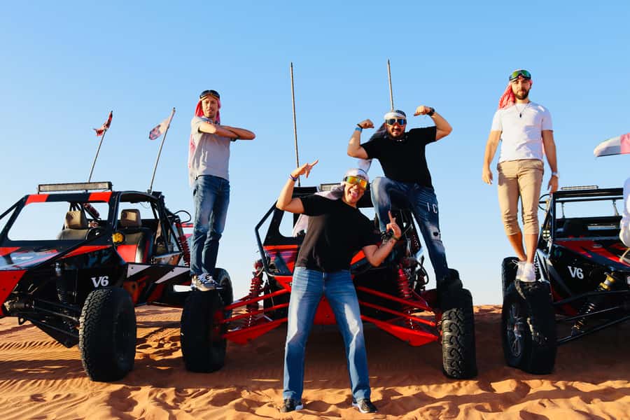 Dubai: 3000cc V6 Dune Buggy & Sandboarding -Private Tour - Who should book this desert trip?