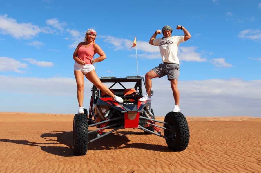 Dubai: 3000cc V6 Dune Buggy & Sandboarding -Private Tour - Booking flexibility and timing