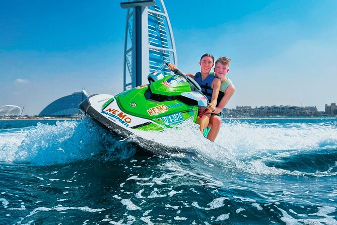 Dubai: 30min Jet Ski: Burj Al Arab w Pics, Videos, free Ice Cream - Starting beside the Burj Al Arab at Umm Suqeim Marina