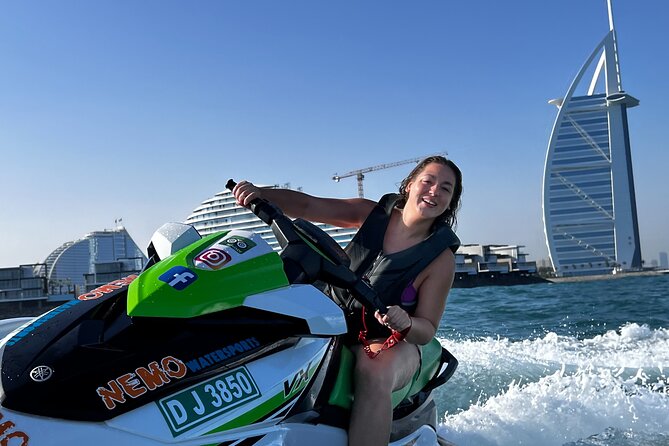 Dubai: 30min Jet Ski: Burj Al Arab w Pics, Videos, free Ice Cream - Photos and videos are part of the outing
