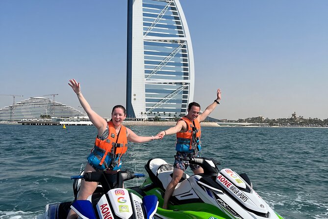 Dubai: 30Min Jet Ski To Burj Al Arab. - Riding toward the Burj Al Arab
