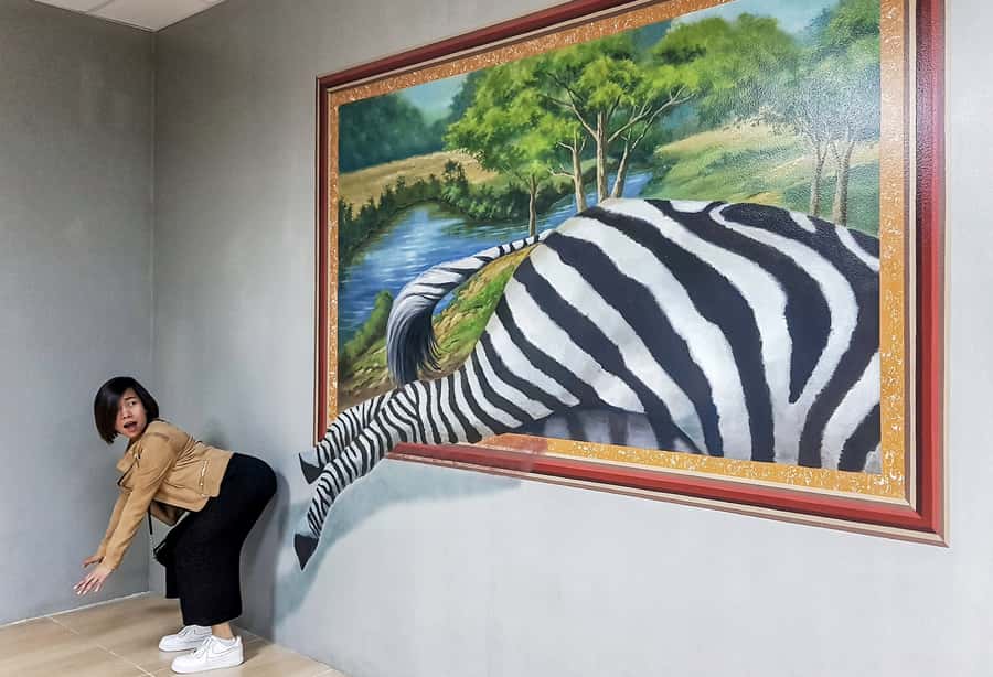 Dubai: 3D World Trick-Art Selfie Museum Entrance - What the 3D World museum actually is