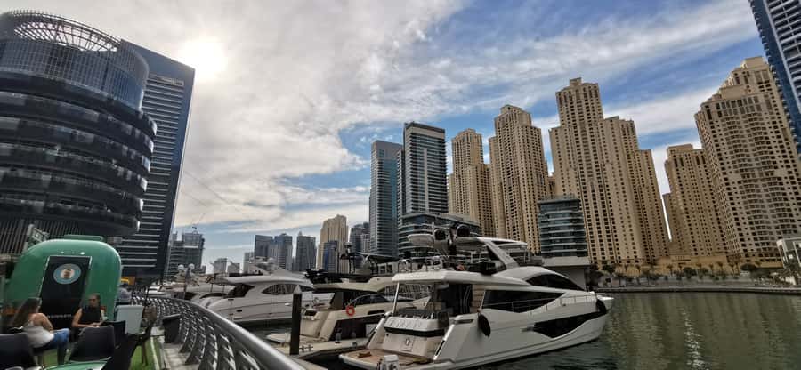 Dubai: 4-Hour Semi Private City Tour and Burj Khalifa Ticket - Souk Madinat and the Burj Al Arab view