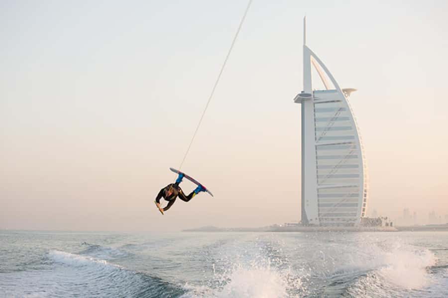Dubai: 45Min Wakeboarding Experience - Dubai skyline views from the water
