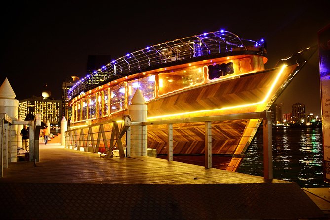 Dubai 5 Star Marina Dhow Cruise Dinner with Transfers - Boarding the dhow at Dubai Marina