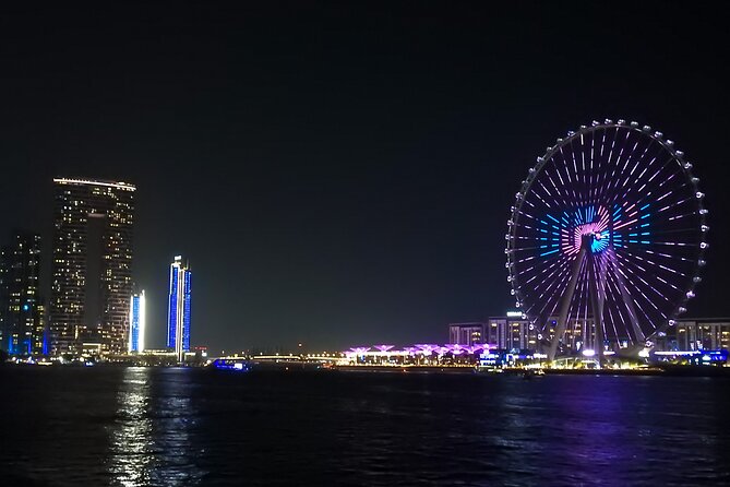Dubai 5 Star Marina Dhow Cruise Dinner with Transfers - Bluewaters Island and Ain Dubai