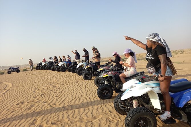 Dubai: 60Minute Self-Drive ATV Quadbike, Camel Ride, Sand Surfing - Key points to know before you book