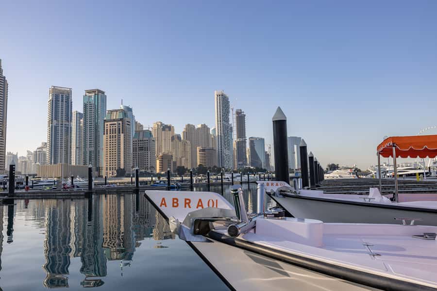 Dubai: Abra Boat Tour in Dubai Marina, Ain Dubai, JBR - What this Dubai Marina Abra cruise is really like