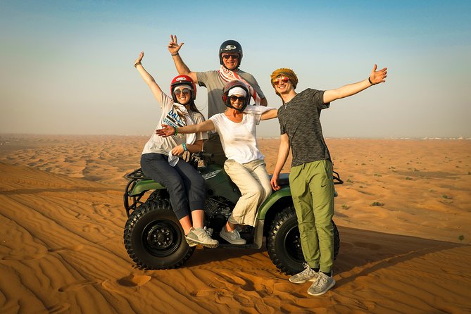 Dubai: Adventure Quad Bike Safari, Camel Ride & Refreshments - Five things to know before you book