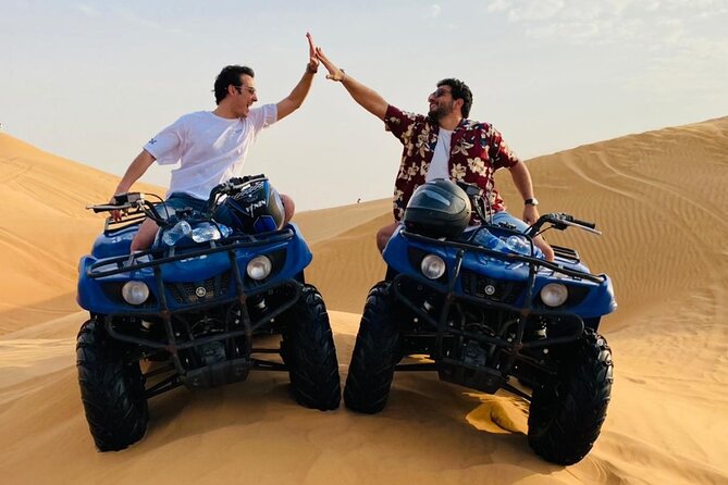 Dubai: Adventure Quad Bike Safari, Camel Ride & Refreshments - The camel ride offers a slower Bedouin-era moment