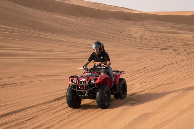 Dubai: Adventure Quad Bike Safari, Camel Ride & Refreshments - Timing, heat, and what to bring