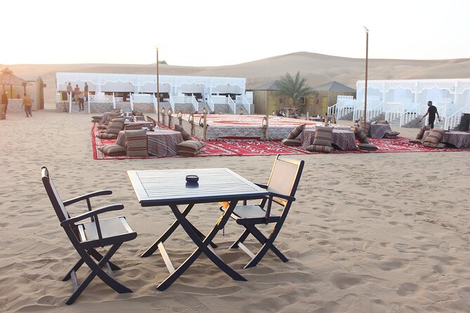 Dubai Afternoon Desert Safari and BBQ Dinner - BBQ dinner, shawarma, and drinks