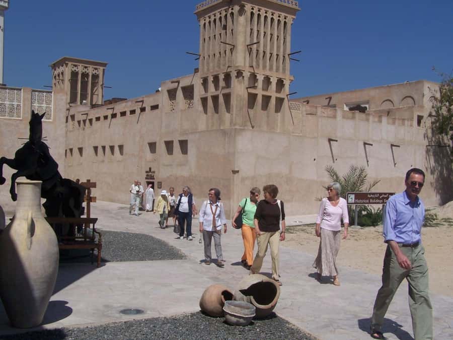 Dubai: Al Fahidi Historical District Heritage Tour - Walking through Al Fahidi’s traditional buildings