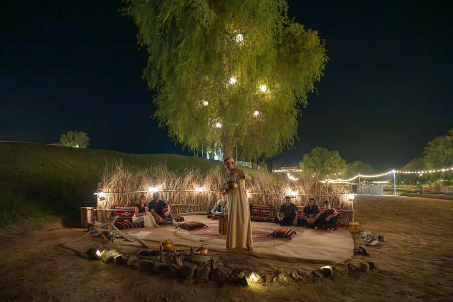 Dubai: Al Marmoom Oasis Camp Experience with Bedouin Dinner - What the $110 price gets you
