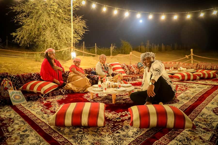 Dubai: Al Marmoom Oasis Camp Experience with Bedouin Dinner - Getting to the camp from Last Exit, Al Qudra