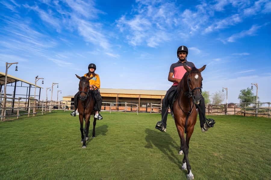 Dubai: Al Marmoom Oasis Horse Riding Experience with Snack - Key points to know before booking