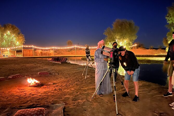 Dubai: Al Marmoom Oasis Vintage Safari: Camels, Stargazing & Meal - A camel ride that keeps things brief