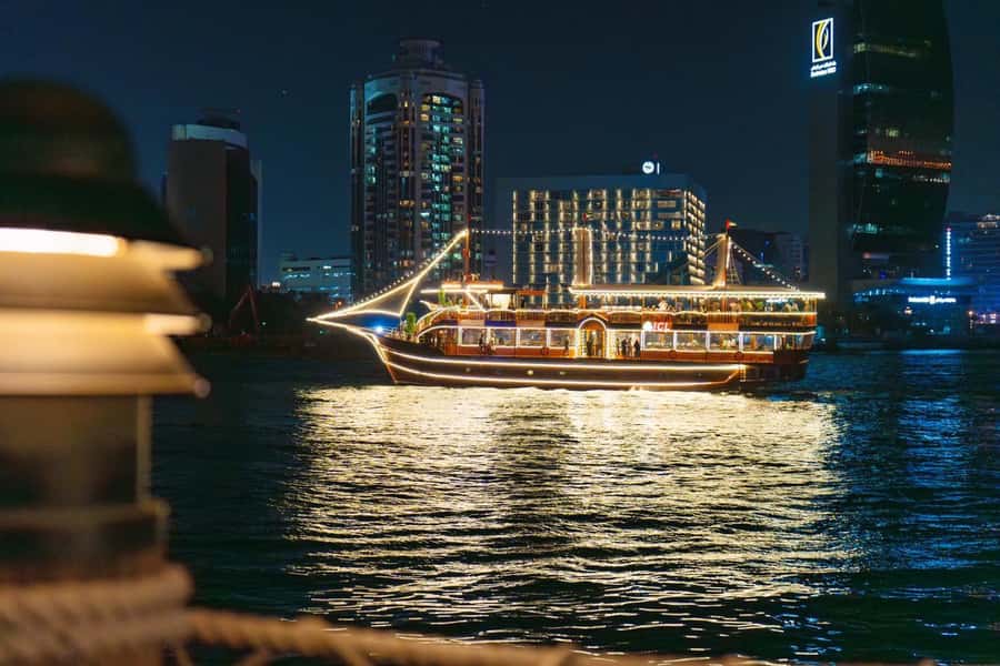 Dubai: Al Seef Largest Dhow Dinner Cruise with Live Show - Five things to know before booking