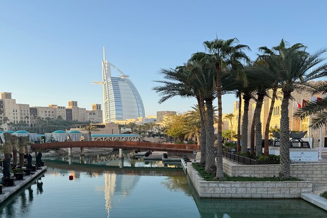 Dubai Aladdin Adventure with entry view the palm and Atlantis - Alserkal Avenue brings art into an otherwise glossy route