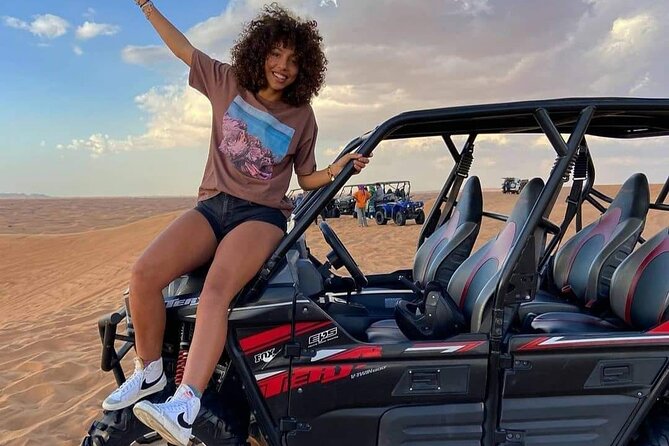 Dubai: All Inclusive Desert Safari with ATV, Camel, Horse ride, Vip & more - The 2 pm pickup and ride toward Lahbab