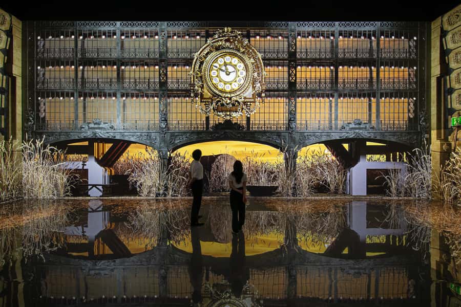 Dubai: Arte Immersive Museum Entry Ticket - Starry Beach turns the sea toward night