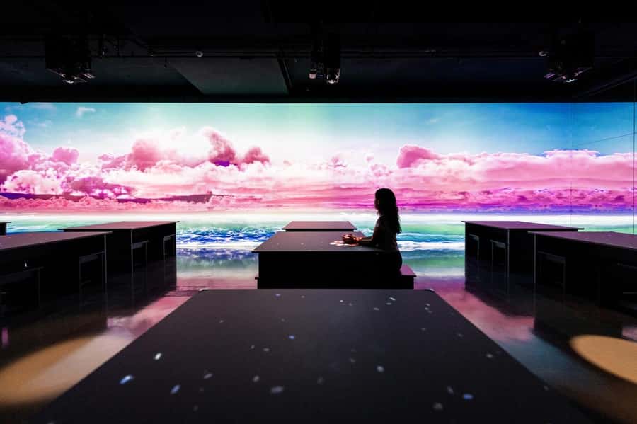 Dubai: Arte Immersive Museum Entry Ticket - Garden links Dubai to the Musée d’Orsay