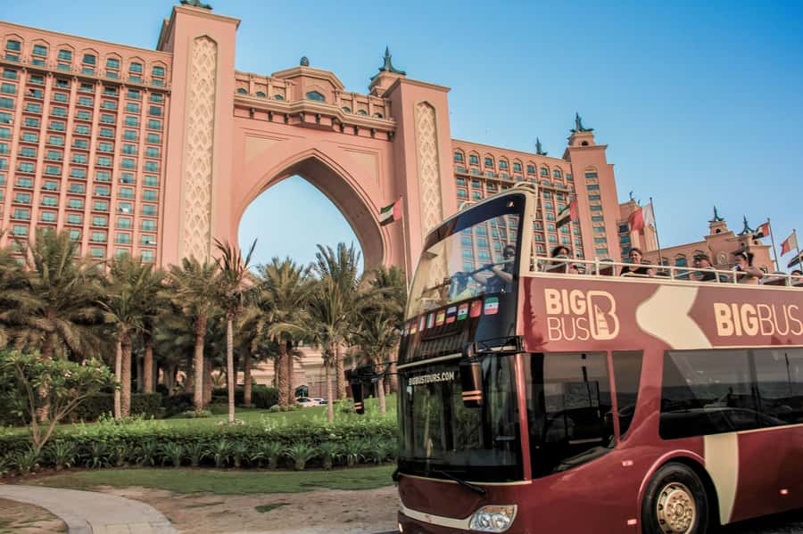Dubai: Big Bus Hop-On Hop-Off Tour & Optional Dhow Cruise - Red Route: Downtown, Dubai Creek, and old Dubai