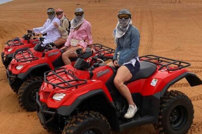Buggy Dune Bashing, Sand Boarding, Camel Ride & Show